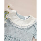 Toddler Girls Smocked Puff Sleeve Dress