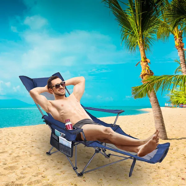 Heavy-Duty Foldable Camping Chair – Relax