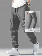 Men’s Straight-Leg Casual Overalls Pants