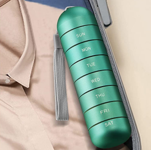 Waterproof Aluminum Alloy Medicine Capsule