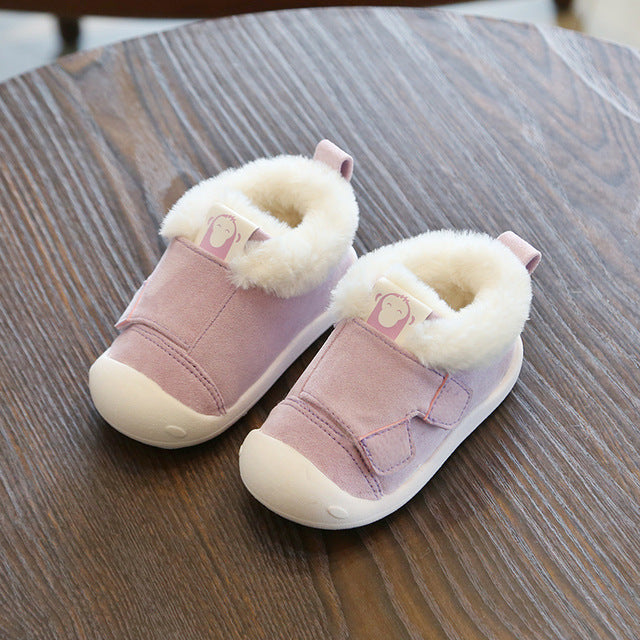 Children’s Toddler Velvet Cotton Shoes