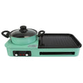 Electric Grill & Hot Pot Combo – Smokeless BBQ