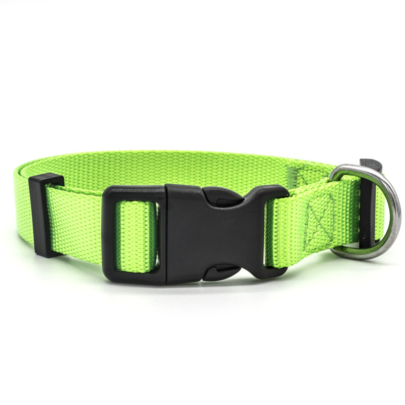 Soft Nylon Pet Collar for Dogs & Cats