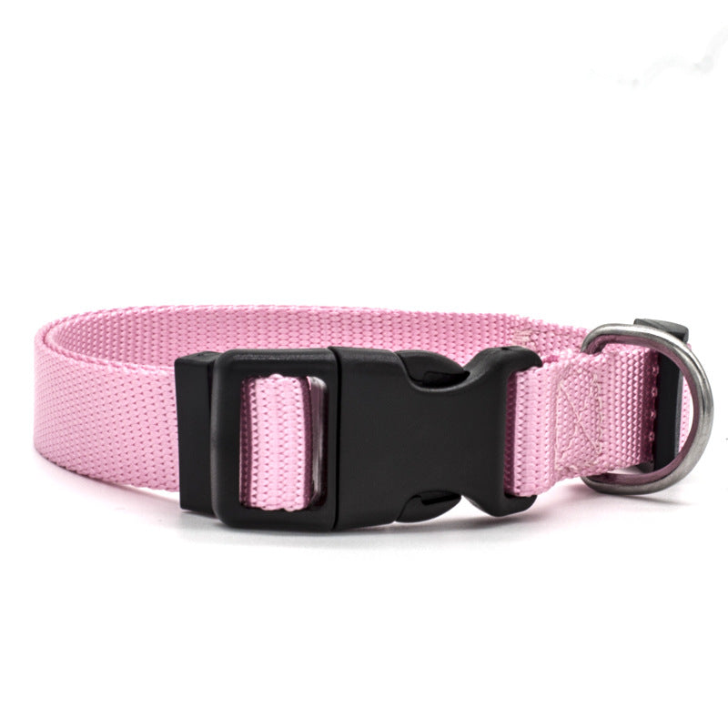 Soft Nylon Pet Collar for Dogs & Cats