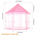 Princess Castle Play Tent – Indoor & Outdoor