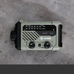 Emergency Hand-Crank Radio LED Generator