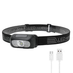 USB Rechargeable Waterproof Headlamp