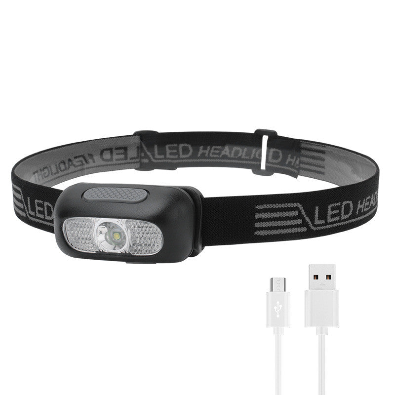 USB Rechargeable Waterproof Headlamp