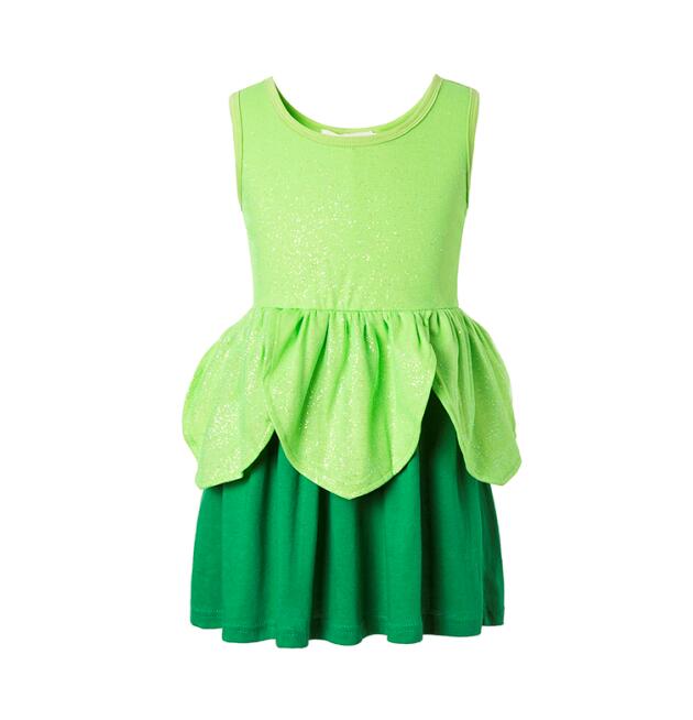 Tinker Bell Kids Dress Fairy Princess for Girls