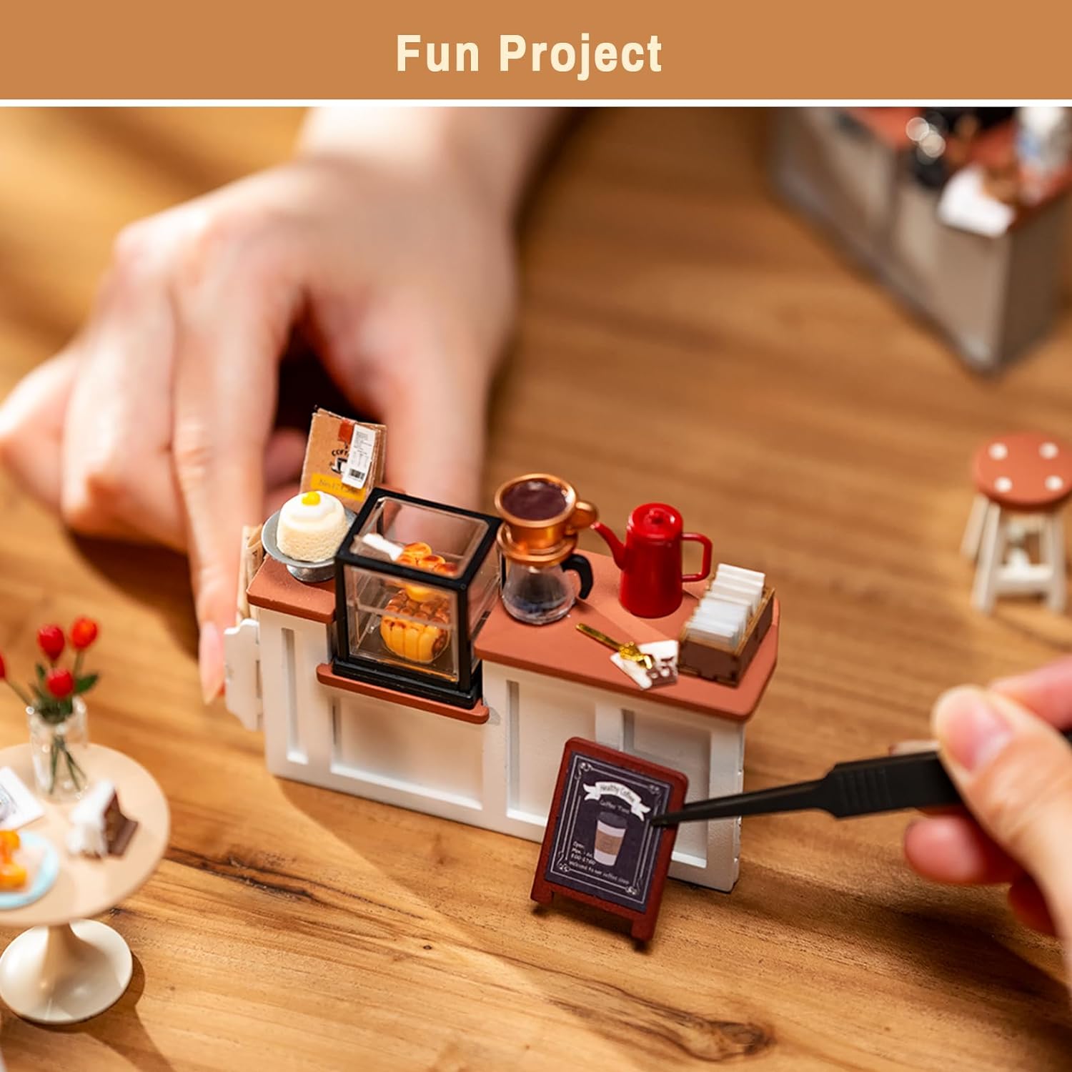 Café Miniature House Kit