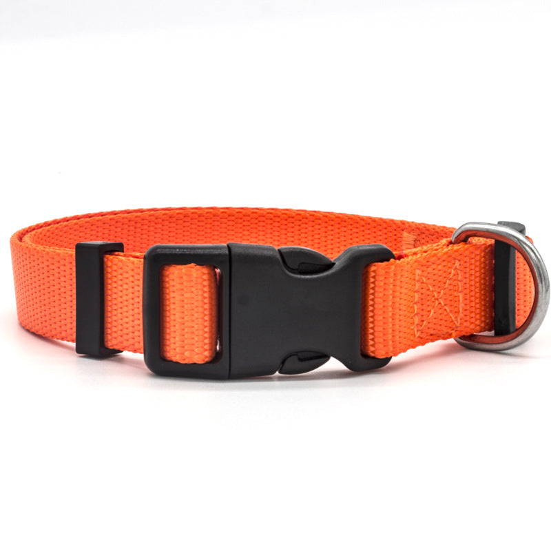 Soft Nylon Pet Collar for Dogs & Cats