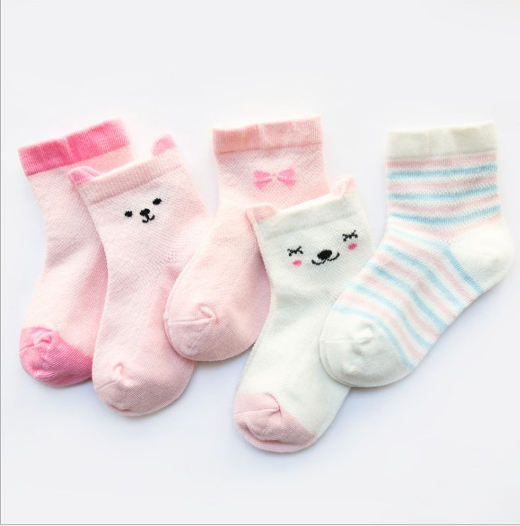 Children’s Cotton Socks – Pack of 5