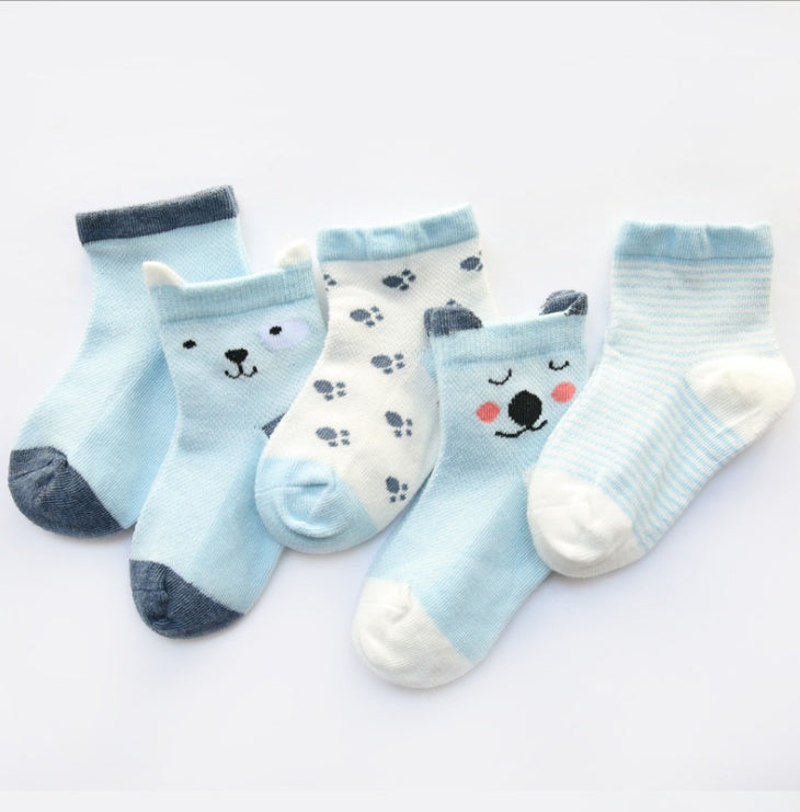 Children’s Cotton Socks – Pack of 5