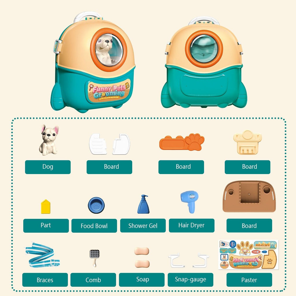 2025 Pet Care Play Set – 16-Piece Kids