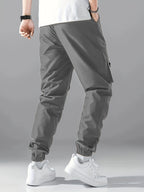 Men’s Straight-Leg Casual Overalls Pants
