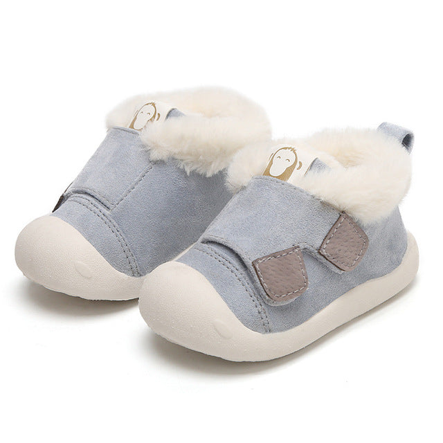 Children’s Toddler Velvet Cotton Shoes