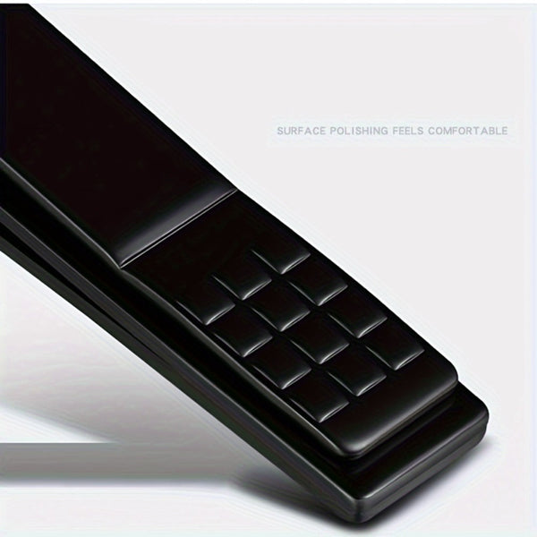 10-Piece Black Nail Clipper Set With Travel Case