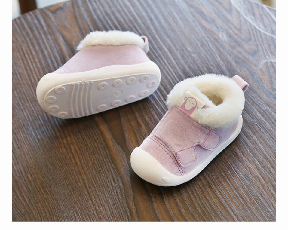 Children’s Toddler Velvet Cotton Shoes