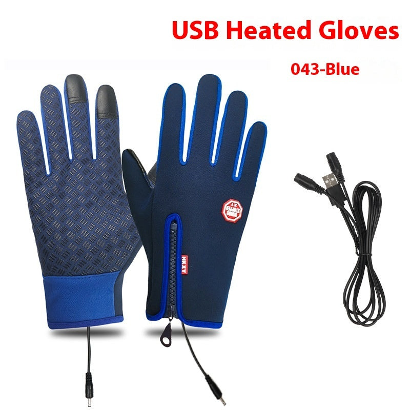 USB Heated Winter Gloves – Touchscreen