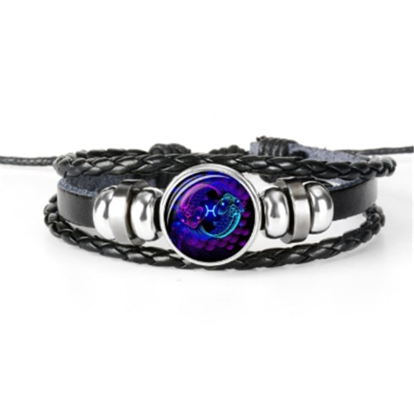 Cosmic Zodiac Constellation Bracelet