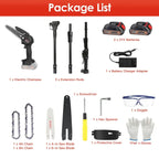 2-in-1 Cordless Pole Saw & Mini Chainsaw