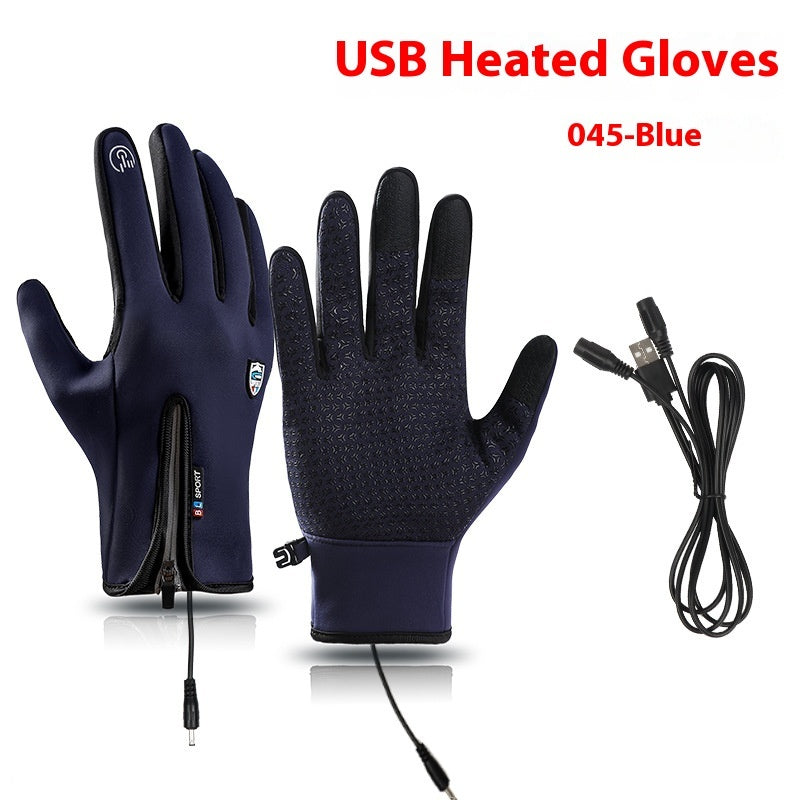 USB Heated Winter Gloves – Touchscreen