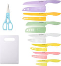 30pcs Colorful Knife Set & Kitchen Cutting Board