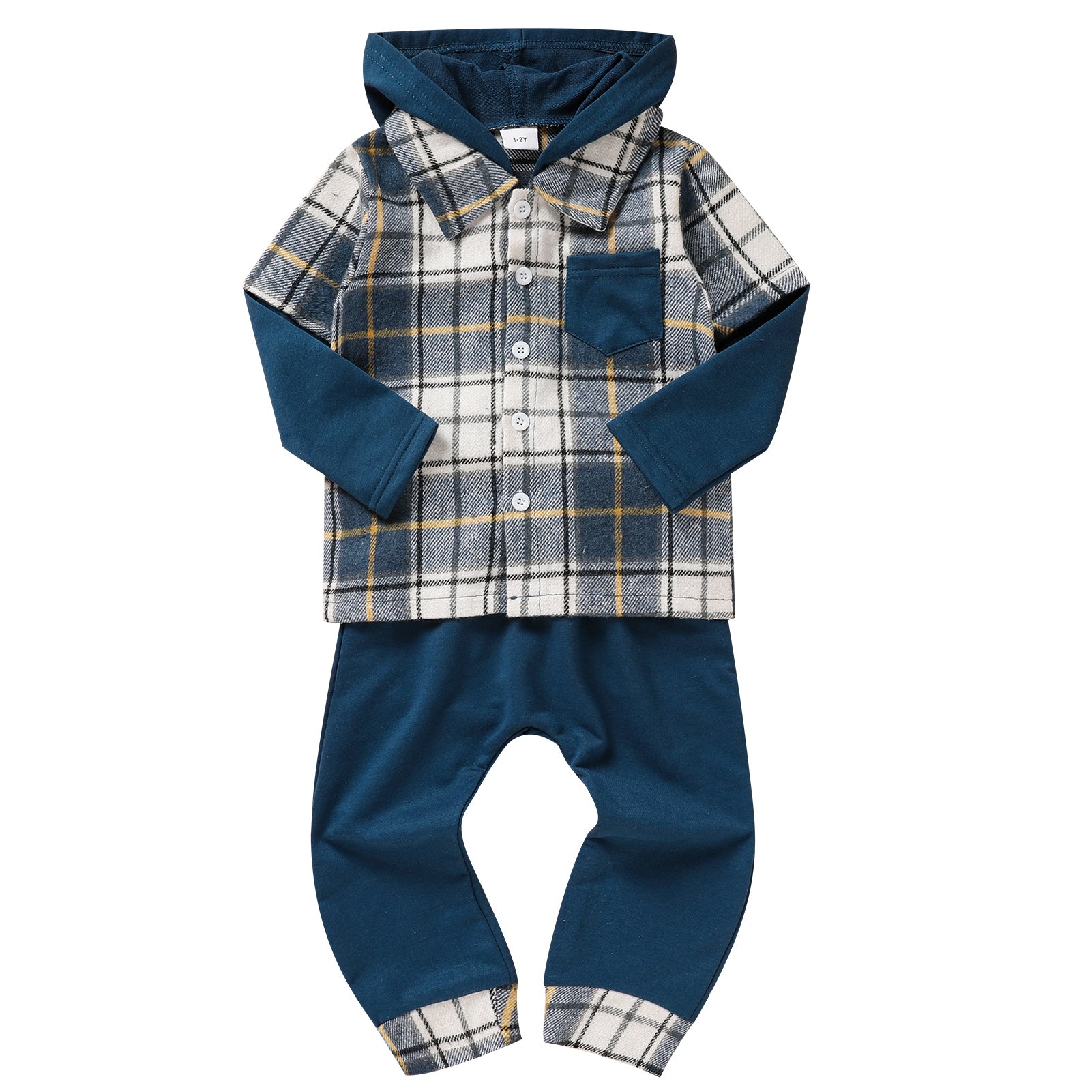 Toddler Baby Boy Clothes Long Sleeve 2pcs Set