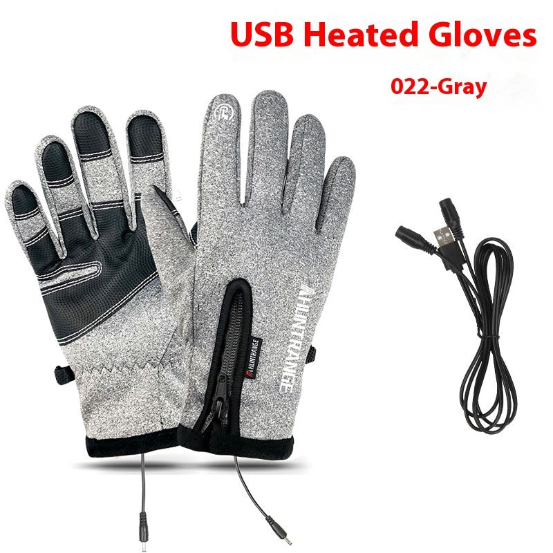 USB Heated Winter Gloves – Touchscreen