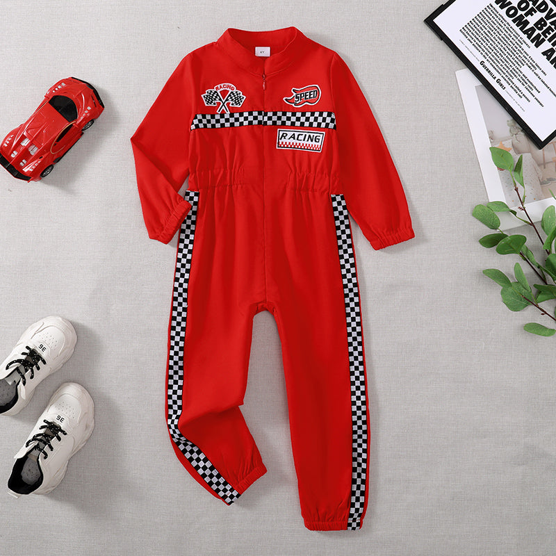 Toddler Racing Driver Jumpsuit – Kids Race Car