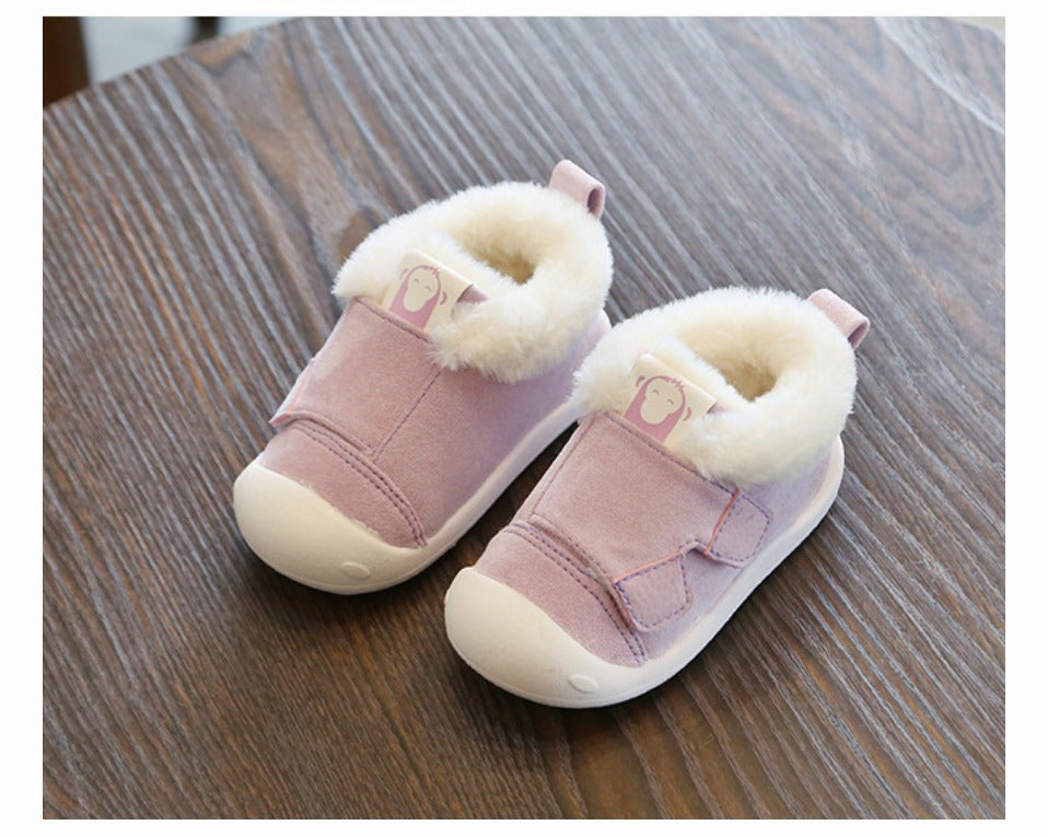 Children’s Toddler Velvet Cotton Shoes