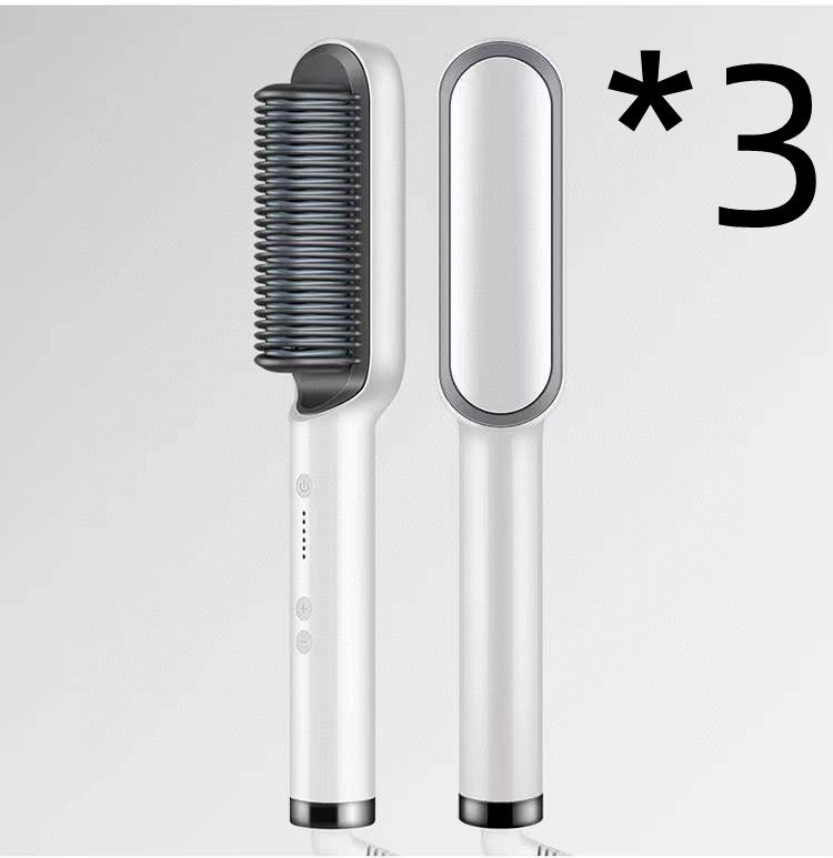 New 2-In-1 Hair Straightener Hot Comb