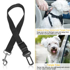Adjustable Pet Dog Seat Belt Leash (2-Pack)