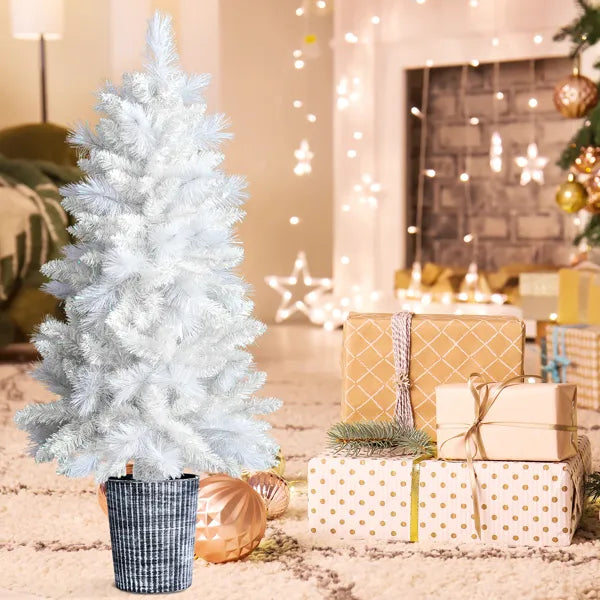 4 FT White Artificial Christmas Tree