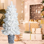 4 FT White Artificial Christmas Tree