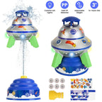 UFO Water Sprinkler Outdoor Rocket Toy LED