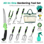 13-Piece Garden Tool Set – Aluminum Alloy