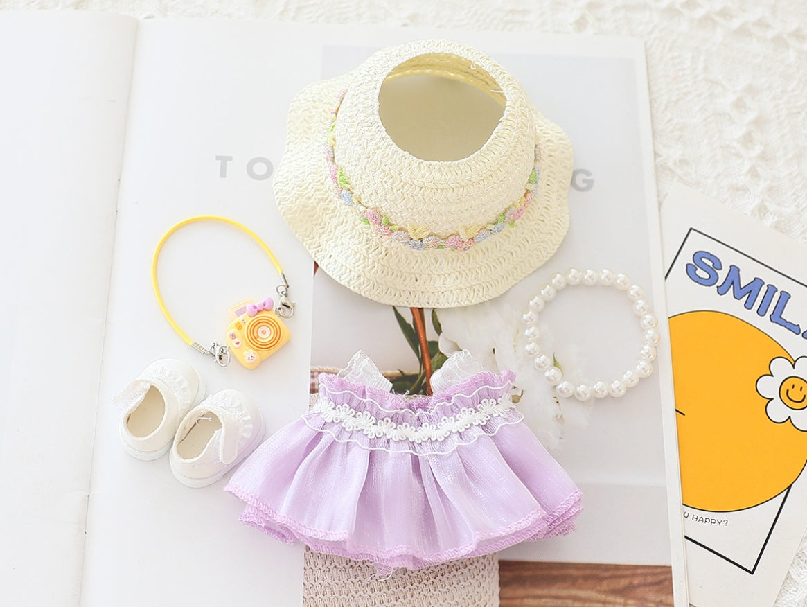 5-Piece Doll Clothes & Accessories Set