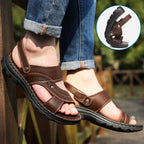 Men’s Leather Sandals Beach & Casual Wear