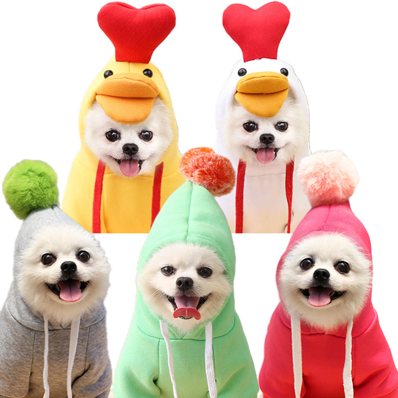 Cute Fruit Hoodie for Small Dogs & Cats