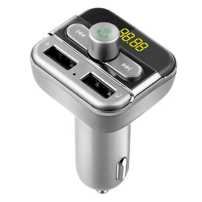 Car Mounted Wireless FM Transmitter Charger