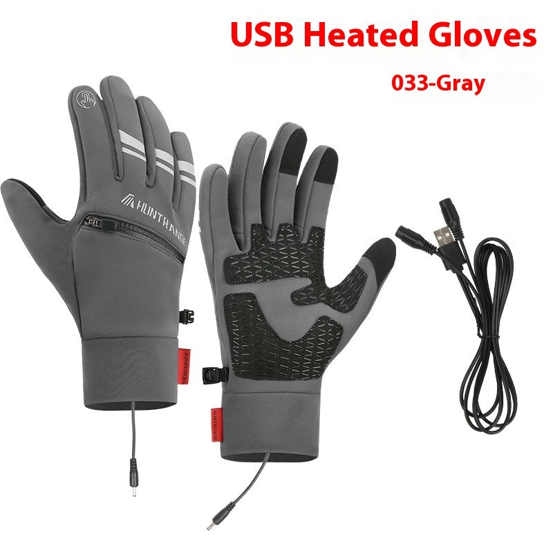 USB Heated Winter Gloves – Touchscreen