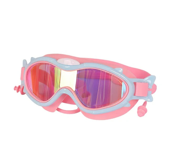 Kids Swim Goggles with Ear Plugs