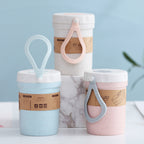 Microwaveable Plastic Soup Cup with Silicone Vent