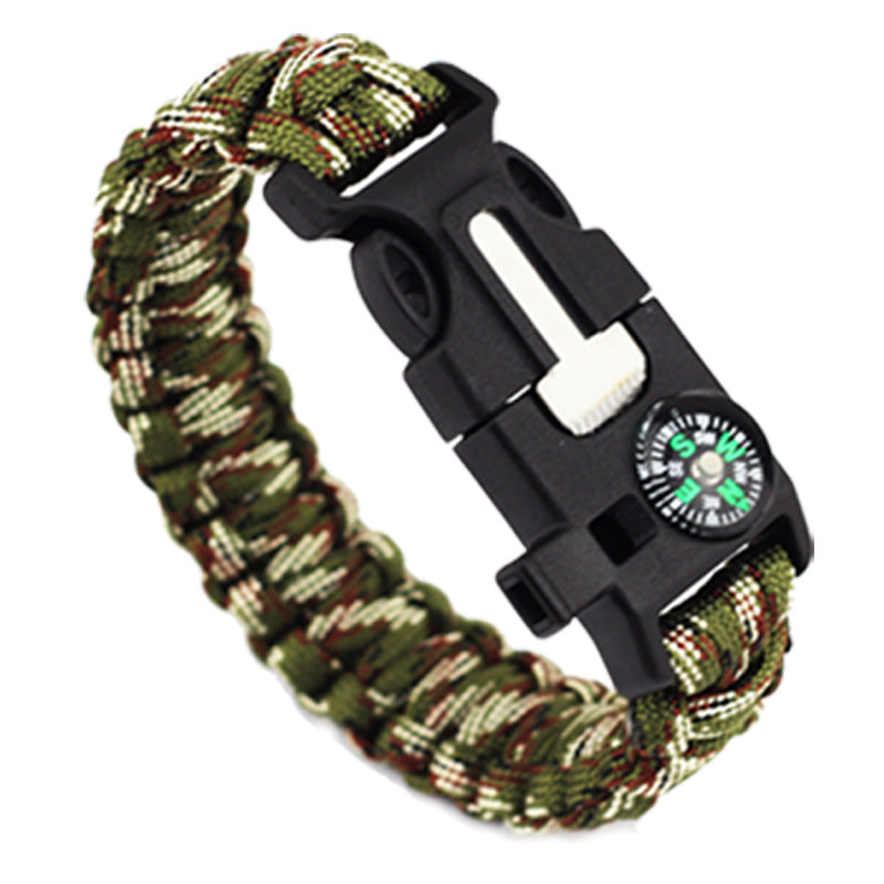 Seven-Core Paracord Survival Bracelet