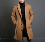 Men's Mid-length Trench Coat
