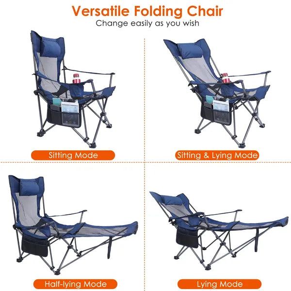 Heavy-Duty Foldable Camping Chair – Relax
