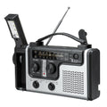 Multi-Band Solar Hand-Crank Radio Receiver