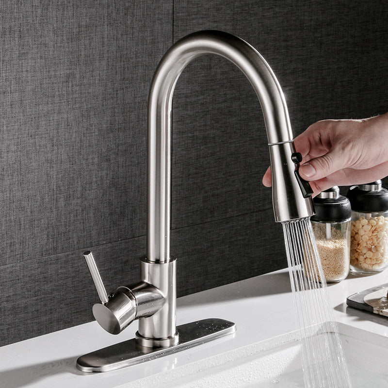Pull-Out Hot & Cold Kitchen Sink Faucet
