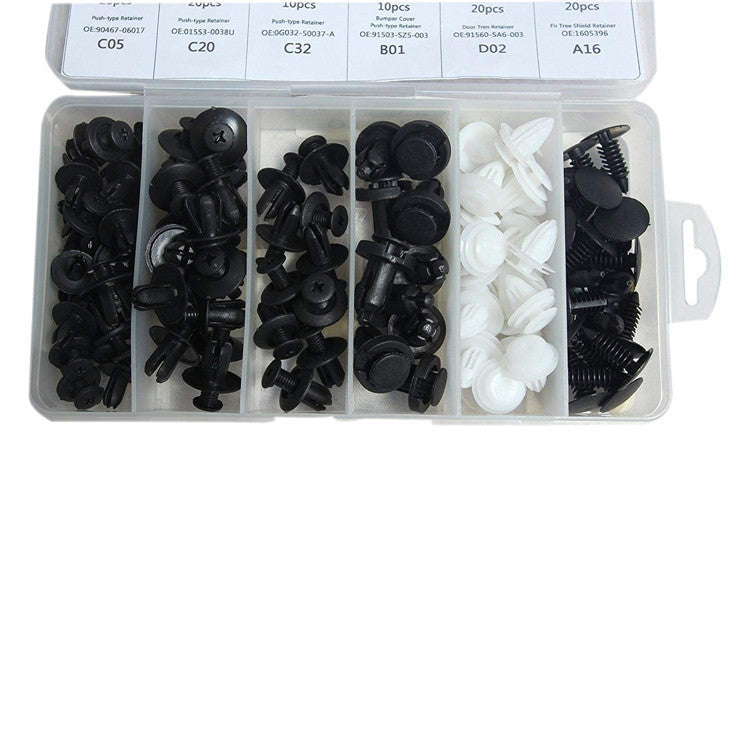 Boxed Car Plastic Buckle Clip Set